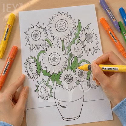 Spóroljon 50%-ot, ha még ma rendel 丨CleraNaure® 3D Relief Art Pen – Változtassa lapos rajzait megérinthető 3D művészetté⭐️