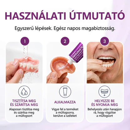CleraNaure® DentuSeal 5D fejlett műfogsorrögzítő és párnázó ragasztó🔥