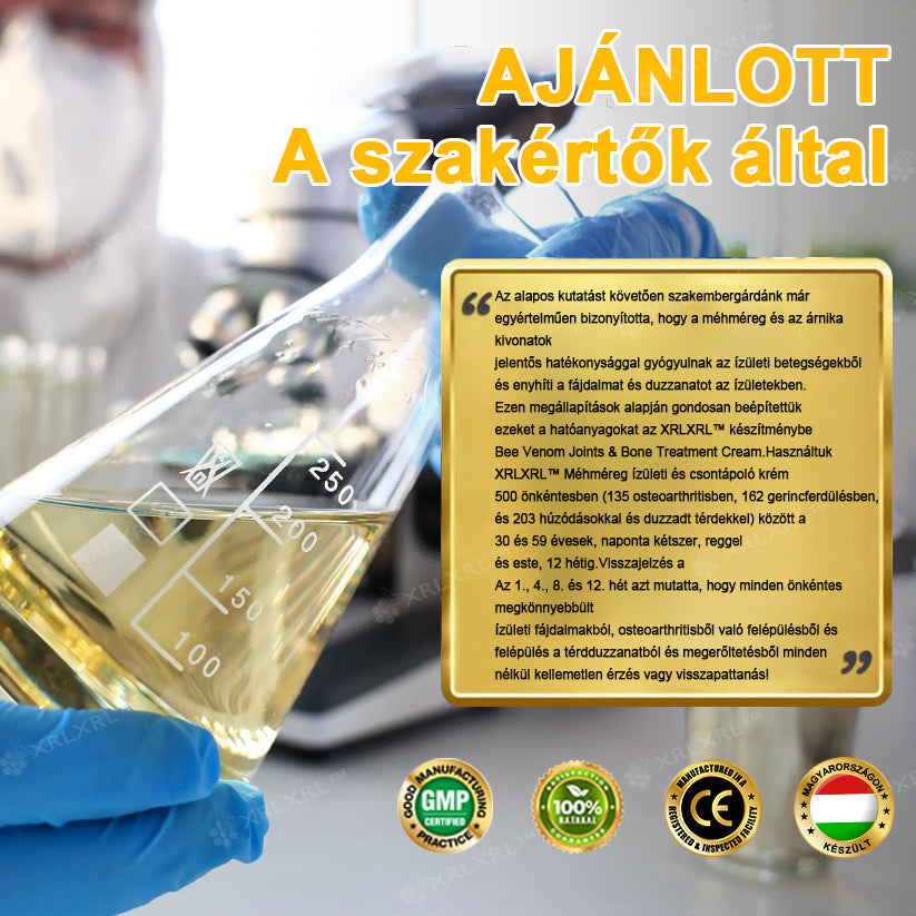 🦵XRLXRL® Méhméreg Azonnali Ultra Erős Fájdalomcsillapító Krém - (Enyhíti a fájdalmat ízületi gyulladás, izomfájdalom, hátfájás, térdek, hát, vállak, csípők, csuklók, kezek esetén)📦