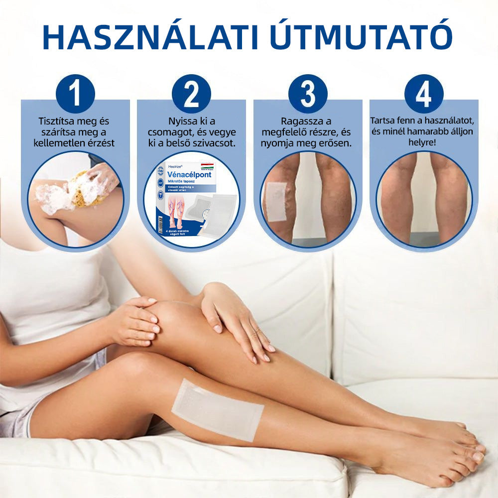 🇭🇺𝐇𝐞𝐚𝐥𝐫𝐢𝐳𝐞® 👩‍⚕️VeinTarget mikrotűs tapasz⚡☑️Azonnali enyhülés hosszú távú eredmények📦
