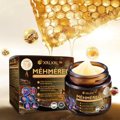 🦵XRLXRL® Méhméreg Azonnali Ultra Erős Fájdalomcsillapító Krém - (Enyhíti a fájdalmat ízületi gyulladás, izomfájdalom, hátfájás, térdek, hát, vállak, csípők, csuklók, kezek esetén)📦