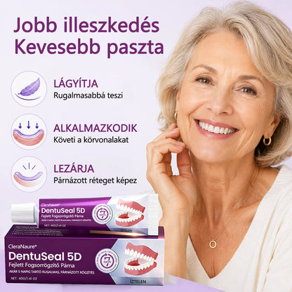 CleraNaure® DentuSeal 5D fejlett műfogsorrögzítő és párnázó ragasztó🔥