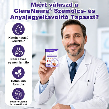 CleraNaure® mikrotűs szemölcs- és anyajegyeltávolító tapasz🎁