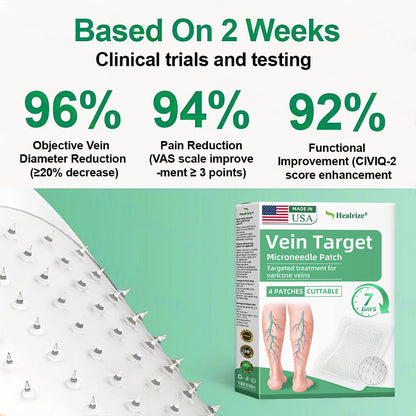 👨‍⚕️🦵✅Healrize® VeinTarget mikrotűs tapasz ⚡Azonnali enyhülés hosszú távú eredmények