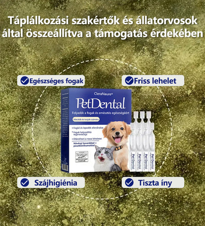 [Hivatalos bolt]CleraNaure® Pet Dental & Digestive Health Oral Liquid – Frissíti a leheletet, eltávolítja a fogkövet, elősegíti az íny regenerálódását, stabilizálja a fogakat (macskák és kutyák számára)  – Ma 80% kedvezmény🎁