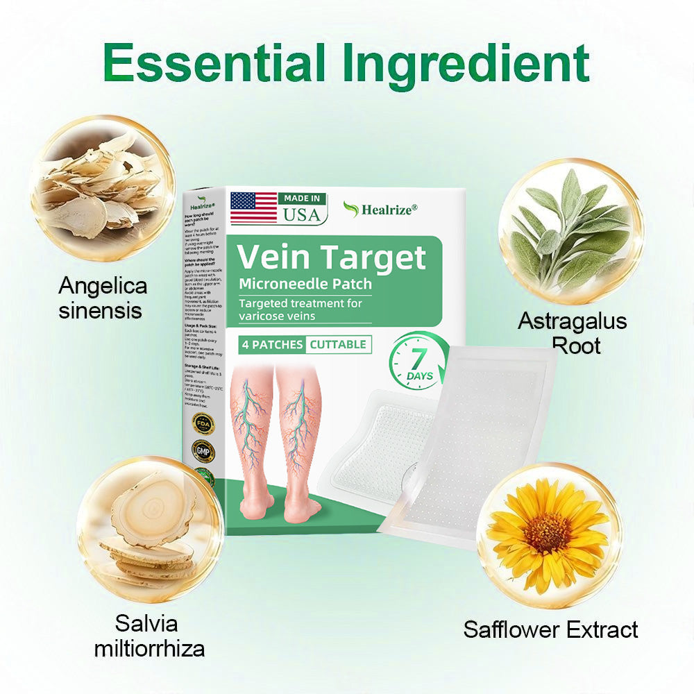 👨‍⚕️🦵✅Healrize® VeinTarget mikrotűs tapasz ⚡Azonnali enyhülés hosszú távú eredmények