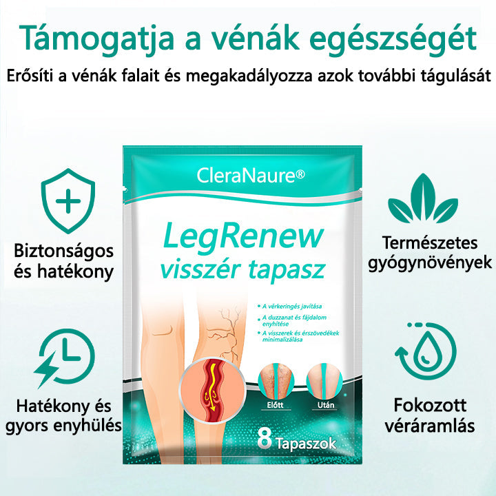 🥇CleraNaure® LegRenew Visszértágulat Párna