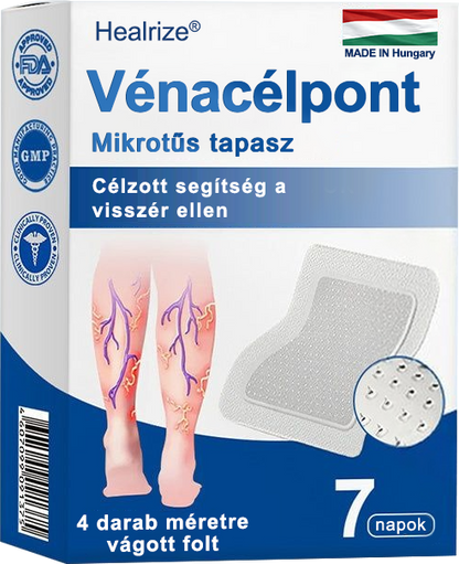 🇭🇺𝐇𝐞𝐚𝐥𝐫𝐢𝐳𝐞® 👩‍⚕️VeinTarget mikrotűs tapasz⚡☑️Azonnali enyhülés hosszú távú eredmények📦